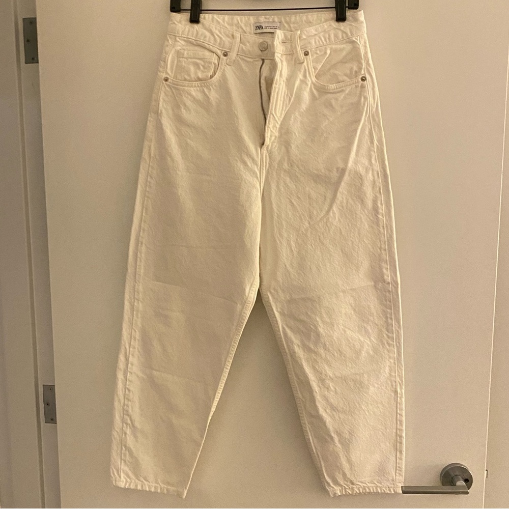 Zara ankle mom jean